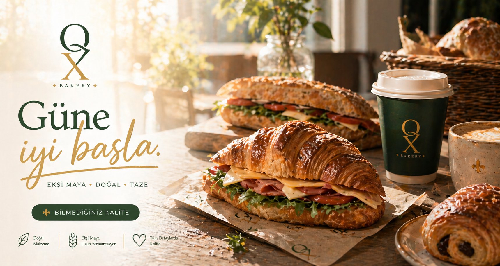 QX Bakery — Güne iyi başla